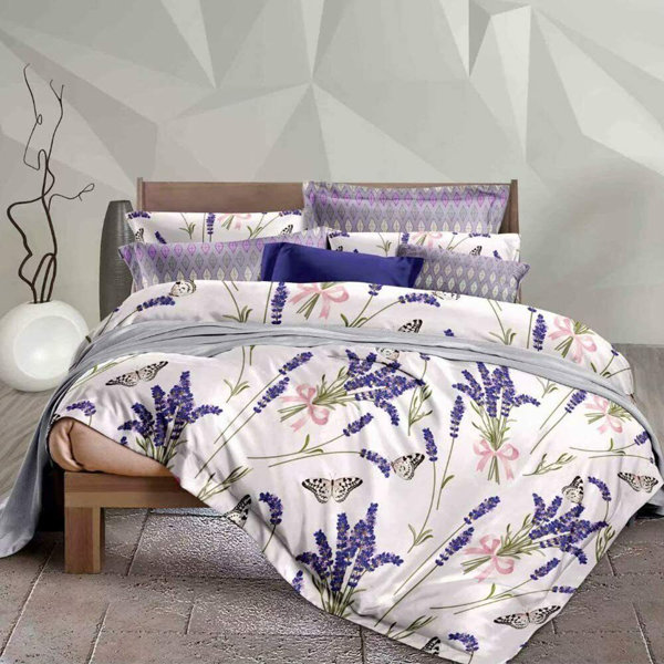 HGmart Modern Floral Comforter Set Wayfair